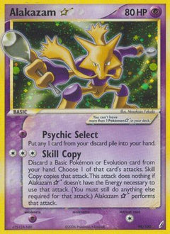 Alakazam Star/100 - Crystal Guardians Holofoil-1