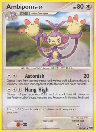 Ambipom 35/100 - Majestic Dawn-1