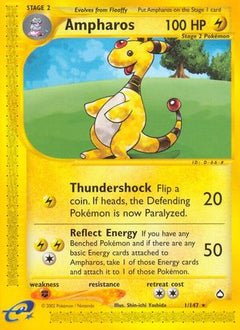 Ampharos/147 - Aquapolis-1