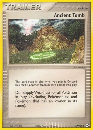 Ancient Tomb 87/101 - Hidden Legends Reverse Holofoil-1