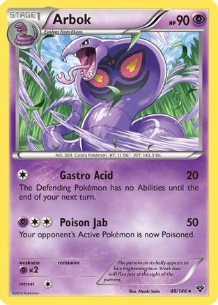 Arbok/146 - XY Base Set-1