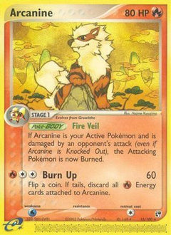 Arcanine 15/100 - Sandstorm Reverse Holofoil-1
