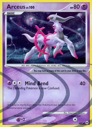 Arceus (AR7) AR7/99 - Arceus Holofoil-1