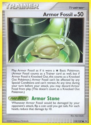 Armor Fossil/127 - Platinum