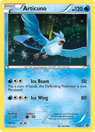 Articuno 27/99 - Next Destinies Holofoil-1