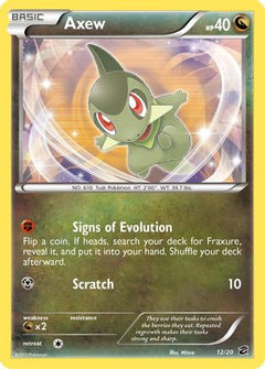 Axew (12)/20 - Dragon Vault Holofoil-1
