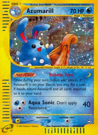 Azumarill (H4)/147 - Aquapolis Holofoil-1