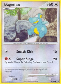 Bagon 52/99 - Arceus Reverse Holofoil-1