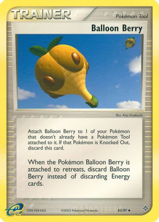 Balloon Berry/97 - Dragon Reverse Holofoil-1