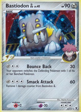 Bastiodon GL/111 - Rising Rivals Holofoil-1