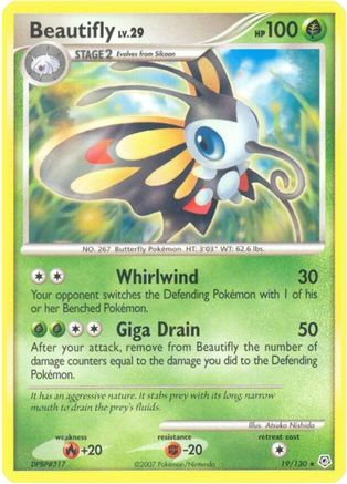 Beautifly/130 - Diamond and Pearl Reverse Holofoil-1