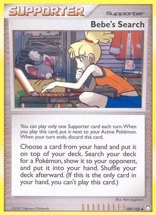 Bebe's Search 109/123 - Mysterious Treasures Reverse Holofoil-1