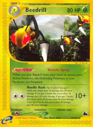 Beedrill (5)/144 - Skyridge-1