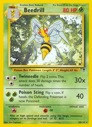 Beedrill/110 - Legendary Collection Reverse Holofoil-1
