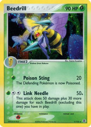 Beedrill 1/112 - FireRed & LeafGreen-1