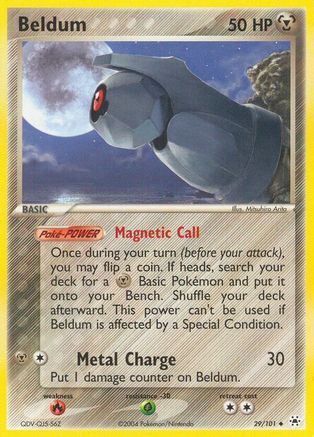 Beldum - 29/101/101 - Hidden Legends Reverse Holofoil-1