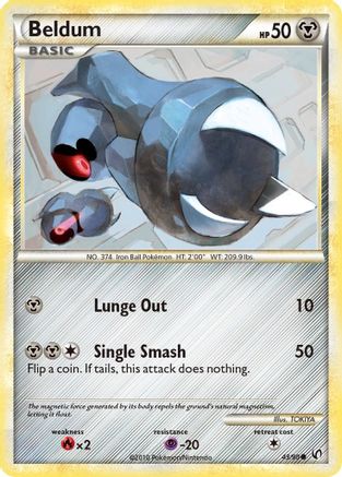 Beldum/90 - Undaunted Reverse Holofoil-1