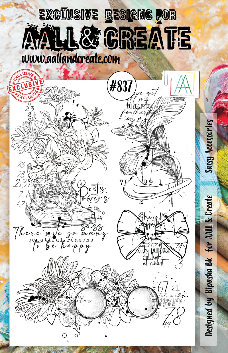 AALL and Create Stamp Set - 837- Sassy Accessories-1