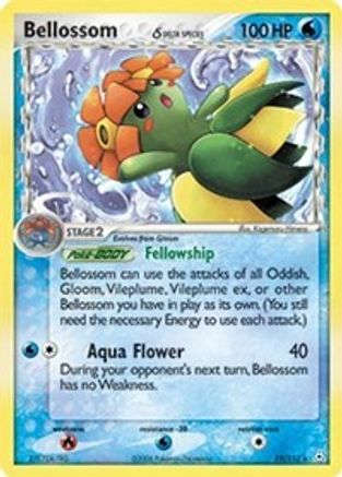 Bellossom (Delta Species)/110 - Holon Phantoms Reverse Holofoil-1