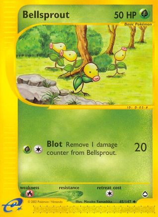 Bellsprout (45)/147 - Aquapolis Reverse Holofoil-1