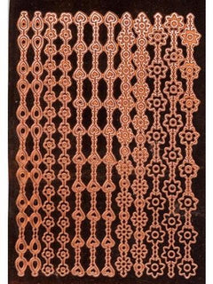 Mini Sticker Easter Border-Orange-1