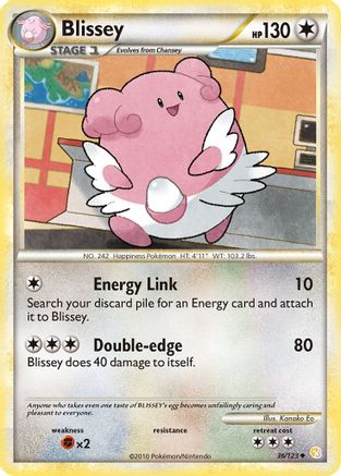 Blissey 36/123 - HeartGold SoulSilver-1