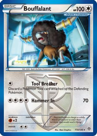 Bouffalant (Team Plasma)/135 - Plasma Storm-1