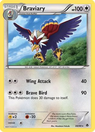 Braviary/98 - Emerging Powers Reverse Holofoil-1