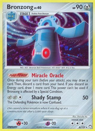 Bronzong/123 - Mysterious Treasures Holofoil-1