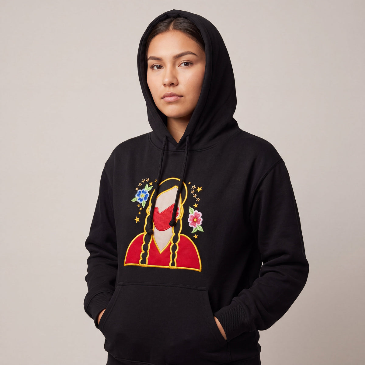 Embroidered Hoodies ( Lost Girl)-2