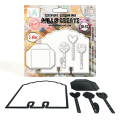 AALL and Create - Die-Cutting Die Set - Stemmed Pouch-1