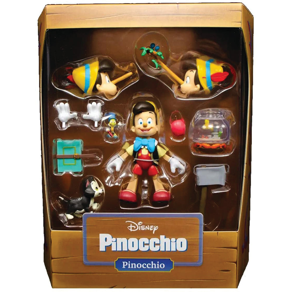 Disney Ultimates – Pinocchio 7-Inch Action Figure (UPC: 840049810631)