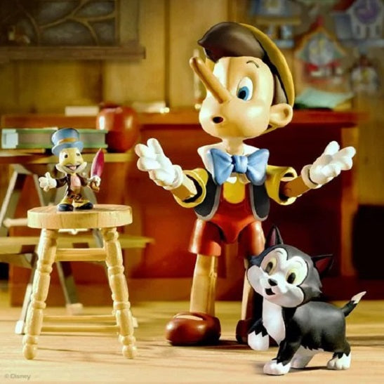 Disney Ultimates – Pinocchio 7-Inch Action Figure (UPC: 840049810631)