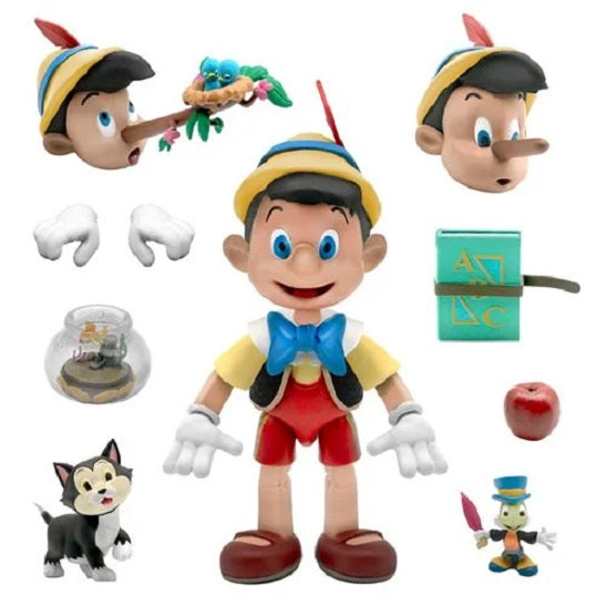 Disney Ultimates - Figura de acción de Pinocho de 7 pulgadas (UPC: 840049810631)