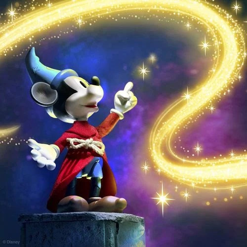 Disney Ultimates – Fantasia Sorcerer's Apprentice Mickey Mouse 7-Inch Action Figure (UPC: 840049810648)