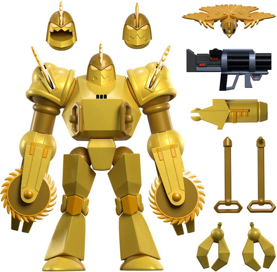 SilverHawks Ultimates – Buzz-Saw 7-Inch Action Figure (UPC: 840049813366)-2