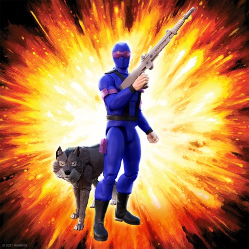 G.I. Joe ULTIMATES! – Snake Eyes with Timber 7-Inch Action Figure (UPC: 840049817241)
