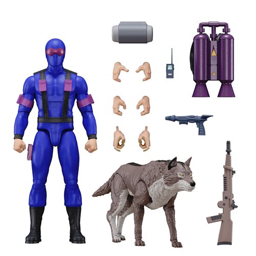 G.I. Joe ULTIMATES! – Snake Eyes with Timber 7-Inch Action Figure (UPC: 840049817241)