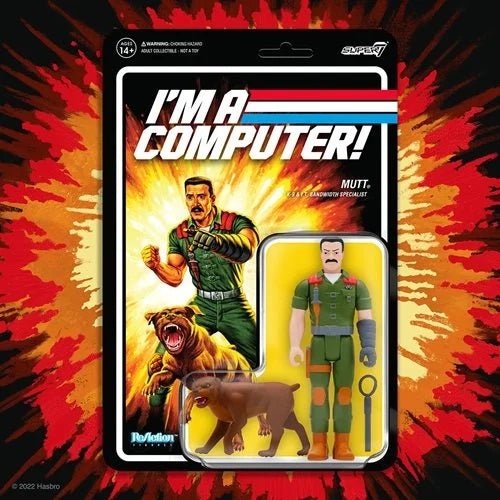 G.I. Joe ReAction – Mutt (PSA) with Junkyard 3.75-Inch Action Figure (UPC: 840049819931)