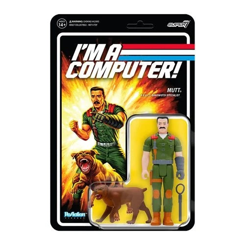 G.I. Joe ReAction – Mutt (PSA) with Junkyard 3.75-Inch Action Figure (UPC: 840049819931)