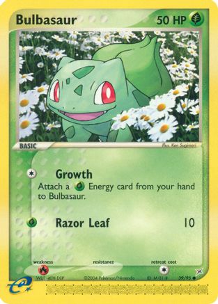 Bulbasaur 39/95 - Team Magma vs Team Aqua Reverse Holofoil-1