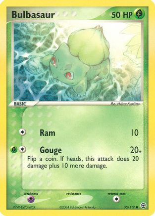 Bulbasaur - 055/112 55/112 - FireRed & LeafGreen-1