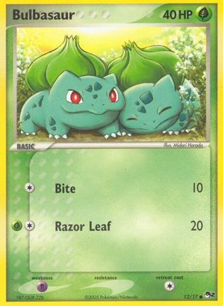 Bulbasaur 12/17 - POP Series 2-1