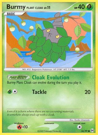 Burmy Plant Cloak 56/99 - Arceus-1