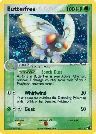 Butterfree/112 - FireRed & LeafGreen Reverse Holofoil