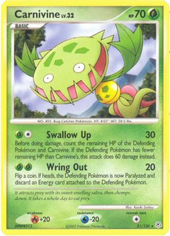 Carnivine/130 - Diamond and Pearl Reverse Holofoil-1