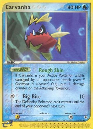Carvanha/109 - Ruby and Sapphire Reverse Holofoil-1