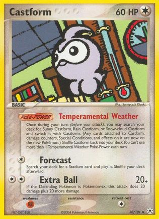 Castform/101 - Hidden Legends-1
