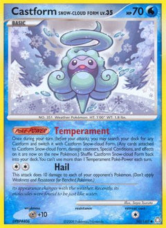 Castform Snow-Cloud Form/146 - Legends Awakened-1