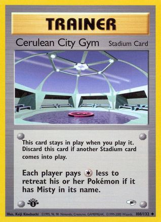 Cerulean City Gym 108/132 - Gym Heroes-1